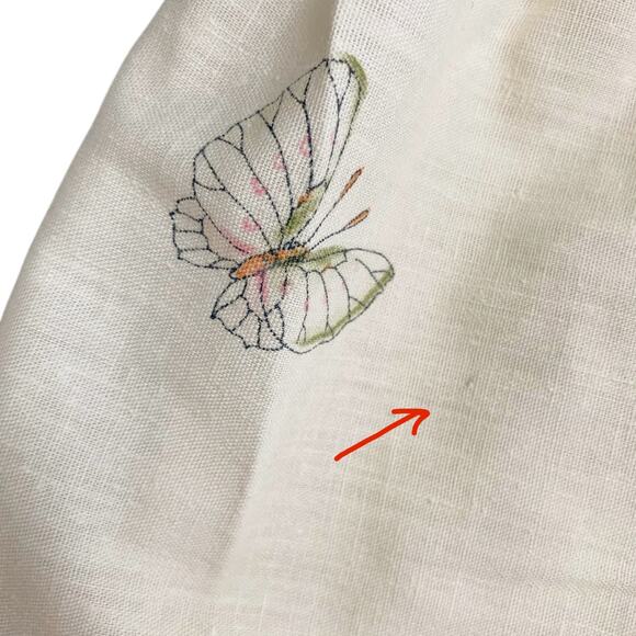 Handmade Maxi Skirt Flowers Butterflies Boho Women's 4 - Picture 9 of 10